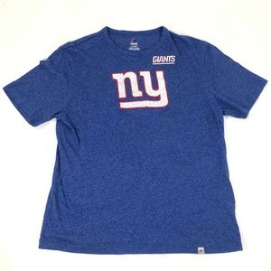 MAJESTIC New YORK GIANTS Pullover Tee Shirt WOMENS